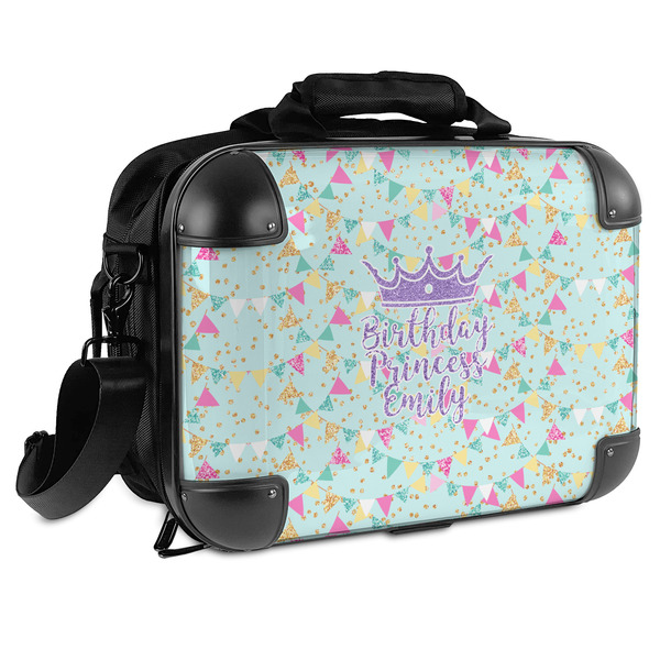 Custom Birthday Princess Hard Shell Briefcase (Personalized)