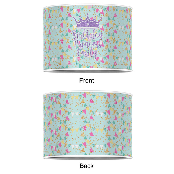 Birthday Princess 16" Drum Lampshade - APPROVAL (Poly Film)