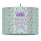 Birthday Princess Drum Pendant Lamp (Personalized)