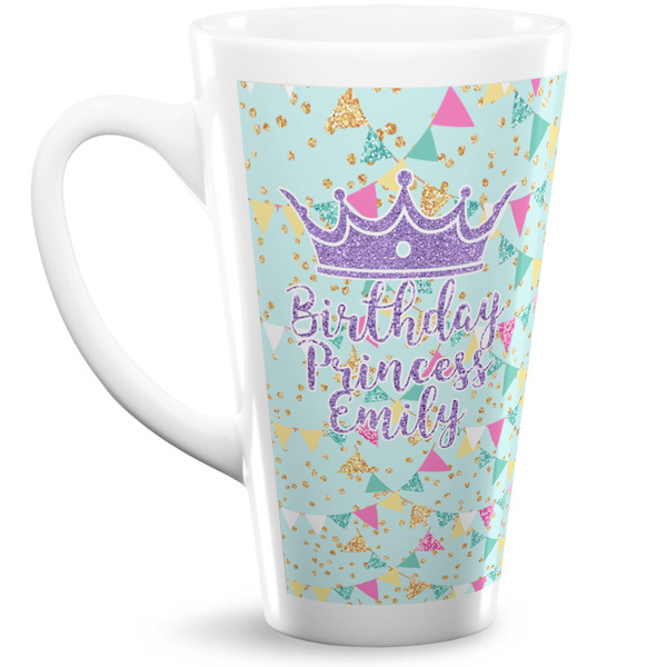 Custom Birthday Princess Latte Mug (Personalized)