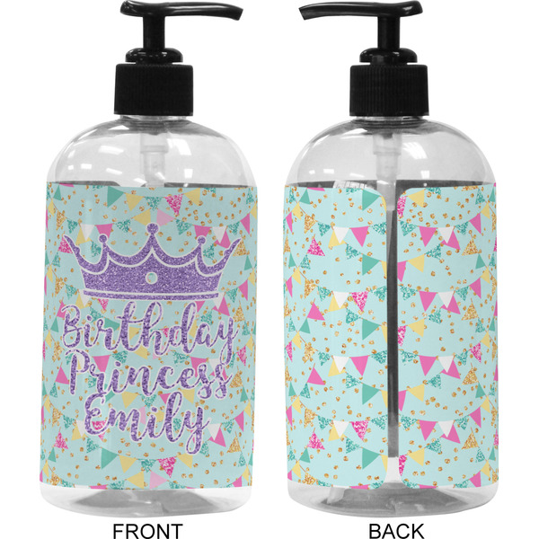 Birthday Princess 16 oz Plastic Liquid Dispenser (Approval)