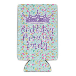 Birthday Princess Can Cooler (16 oz) (Personalized)