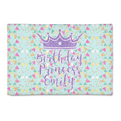 Birthday Princess 2' x 3' Indoor Area Rug (Personalized)