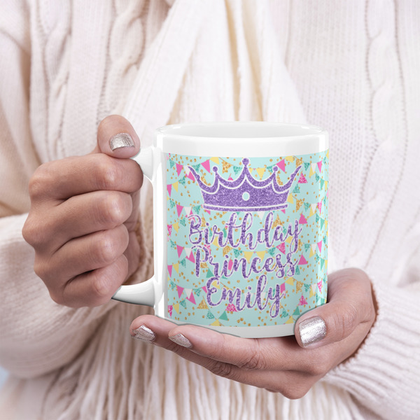Birthday Princess 20oz Coffee Mug - LIFESTYLE