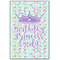 Birthday Princess Wood Print - 20x30 (Personalized)