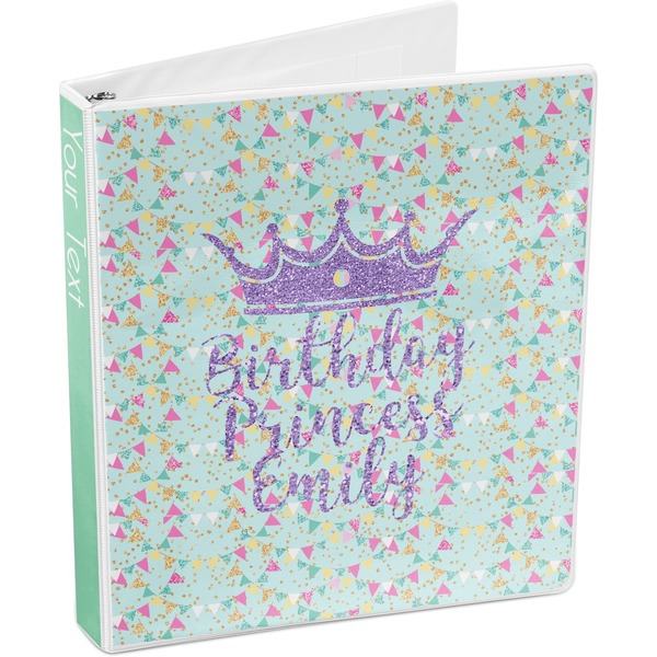Birthday Princess 3-Ring Binder 3/4 - Main