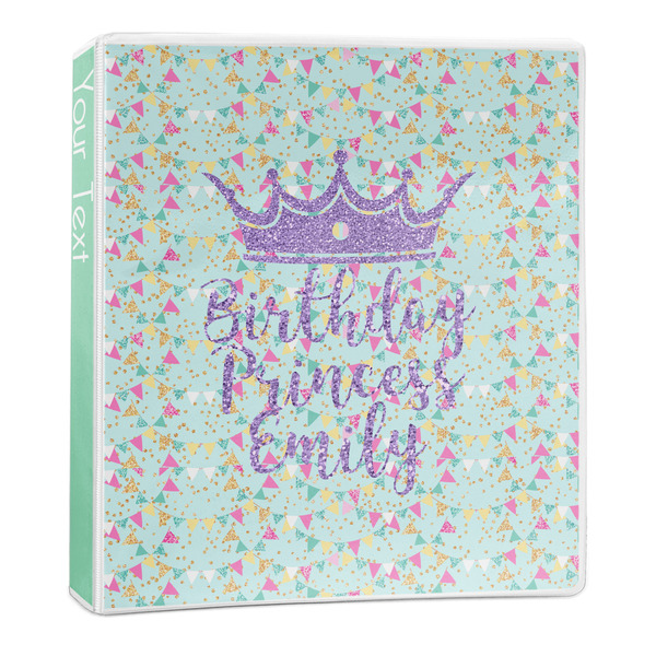 Custom Birthday Princess 3-Ring Binder - 1 inch (Personalized)