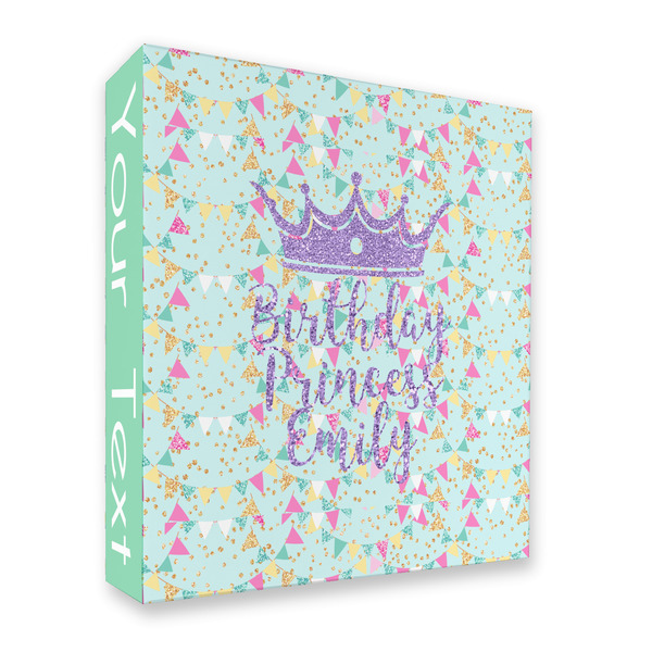 Birthday Princess 3 Ring Binders - Full Wrap - 2" - FRONT
