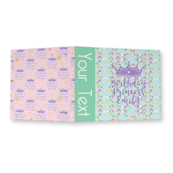 Birthday Princess 3 Ring Binders - Full Wrap - 2" - OPEN OUTSIDE