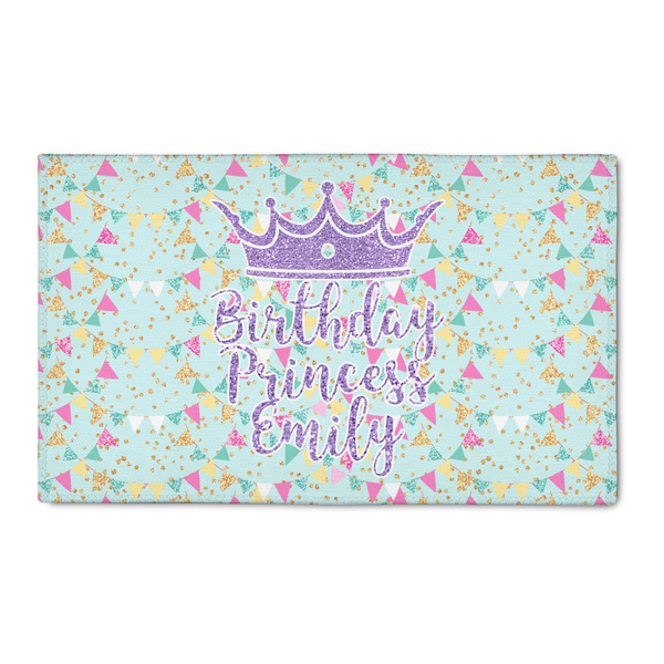 Custom Birthday Princess 3' x 5' Indoor Area Rug (Personalized)