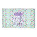 Birthday Princess 3' x 5' Patio Rug (Personalized)