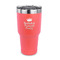 Birthday Princess 30 oz Stainless Steel Ringneck Tumblers - Coral - FRONT