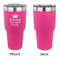 Birthday Princess 30 oz Stainless Steel Ringneck Tumblers - Pink - Single Sided - APPROVAL