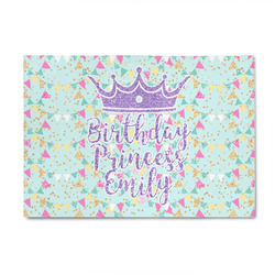 Birthday Princess 4' x 6' Patio Rug (Personalized)