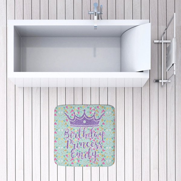Birthday Princess 48x48 Foam Memory Mat - LIFESTYLE