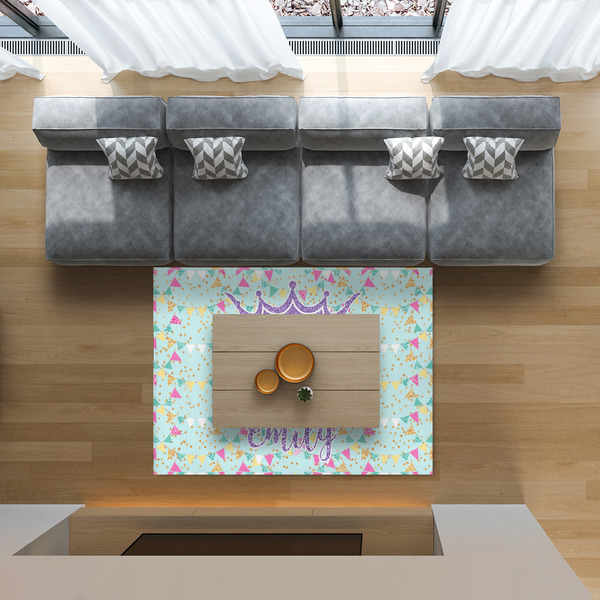 Birthday Princess 5'x7' Indoor Area Rugs - IN CONTEXT