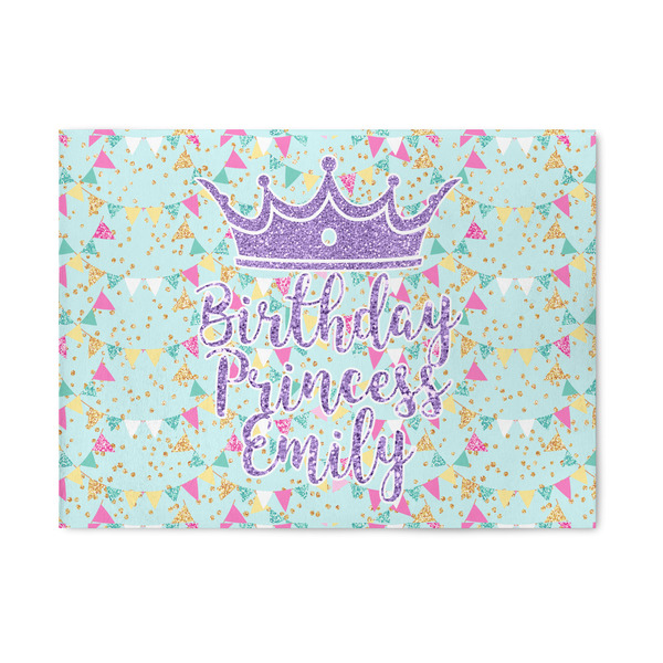 Custom Birthday Princess Area Rug (Personalized)