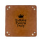 Birthday Princess 6" x 6" Leatherette Snap Up Tray - FLAT FRONT