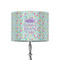 Birthday Princess 8" Drum Lamp Shade - Fabric (Personalized)