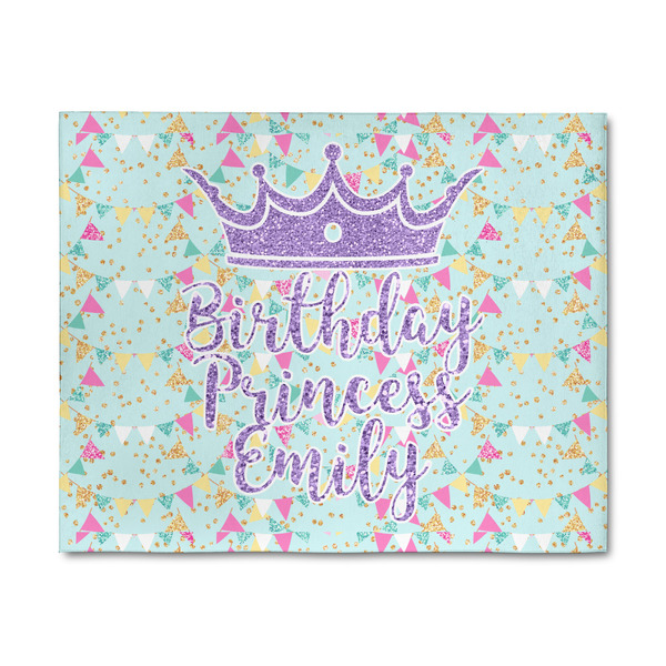 Custom Birthday Princess 8' x 10' Indoor Area Rug (Personalized)