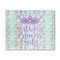 Birthday Princess 8' x 10' Indoor Area Rug (Personalized)