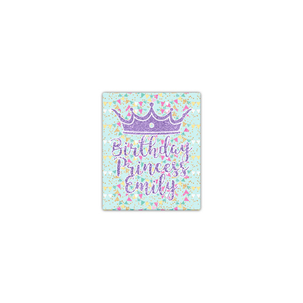 Custom Birthday Princess Canvas Print - 8x10 (Personalized)