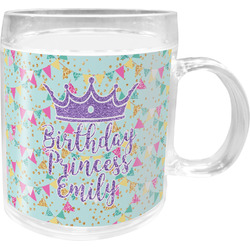 Birthday Princess Acrylic Kids Mug (Personalized)
