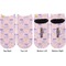 Birthday Princess Adult Ankle Socks - Double Pair - Front and Back - Apvl