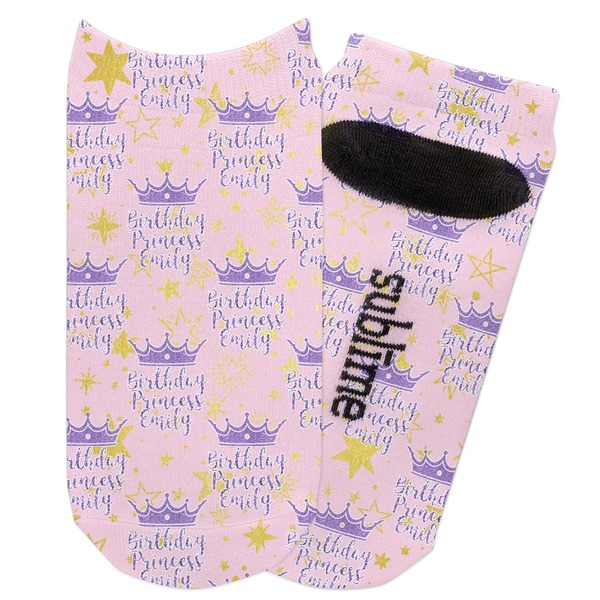 Custom Birthday Princess Adult Ankle Socks (Personalized)