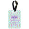 Birthday Princess Metal Luggage Tag w/ Name or Text
