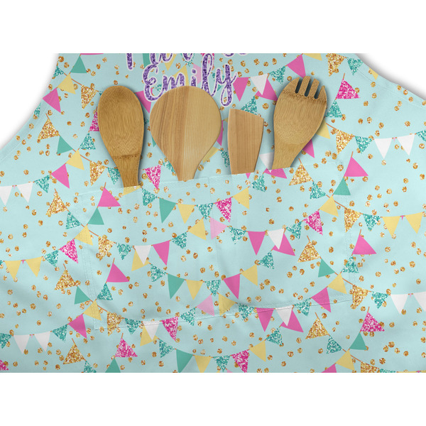 Birthday Princess Apron - Pocket Detail with Props