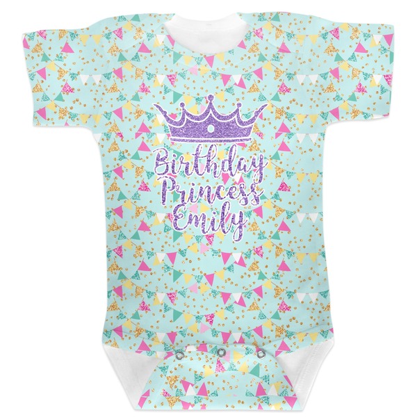 Custom Birthday Princess Baby Bodysuit 0-3 (Personalized)
