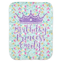 Birthday Princess Baby Swaddling Blanket (Personalized)