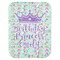 Birthday Princess Baby Swaddling Blanket (Personalized)