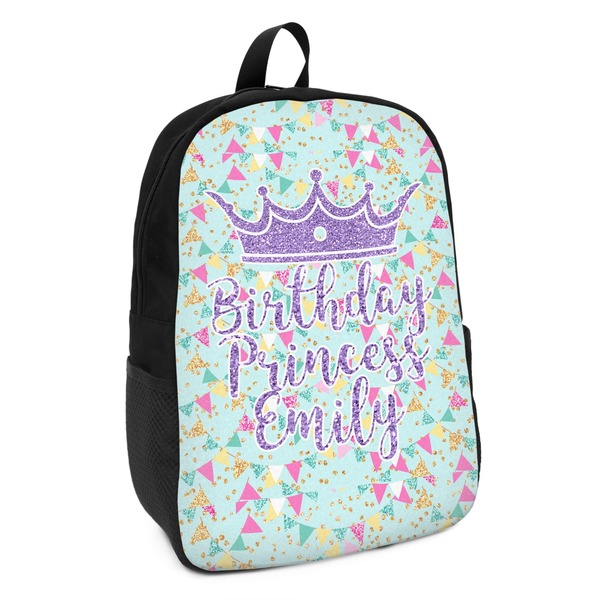 Custom Birthday Princess Kids Backpack (Personalized)
