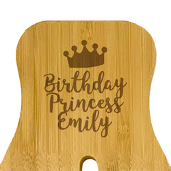 Birthday Princess Bamboo Salad Mixing Hand (Personalized)