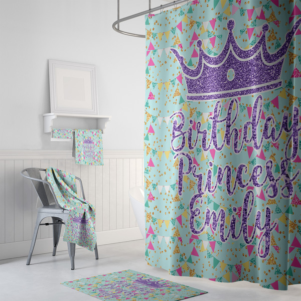 Birthday Princess Bath Towel Sets - 3-piece - In Context