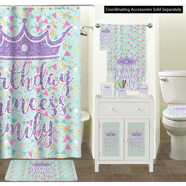 Birthday Princess Bathroom Scene