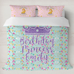 Birthday Princess Duvet Cover Set - King (Personalized)