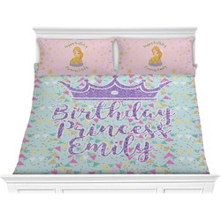 Birthday Princess Comforter Set - King (Personalized)