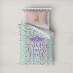 Birthday Princess Duvet Cover Set - Twin (Personalized)
