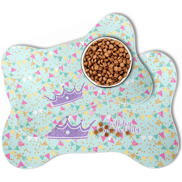 Birthday Princess Bone Shaped Dog Mats - MAIN