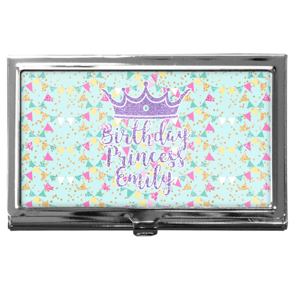 Custom Birthday Princess Business Card Case