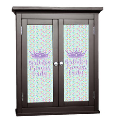 Birthday Princess Cabinet Decal - Small (Personalized)