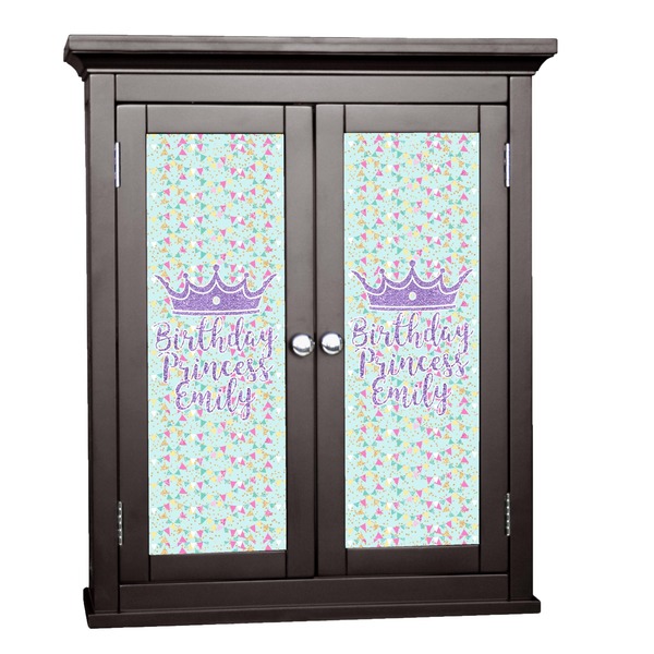 Custom Birthday Princess Cabinet Decal - Small (Personalized)