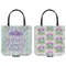 Birthday Princess Canvas Tote - Front and Back