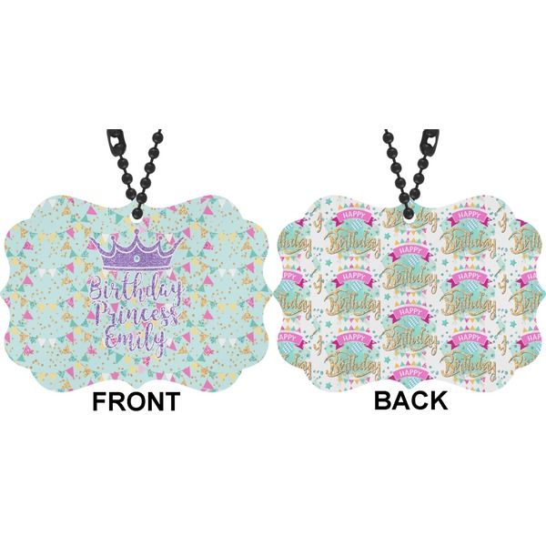 Birthday Princess Car Ornament (Approval)