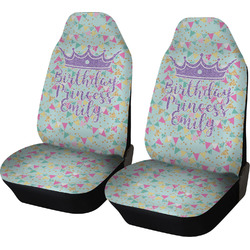 Birthday Princess Car Seat Covers (Set of Two) (Personalized)