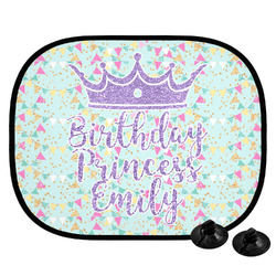 Birthday Princess Car Side Window Sun Shade (Personalized)