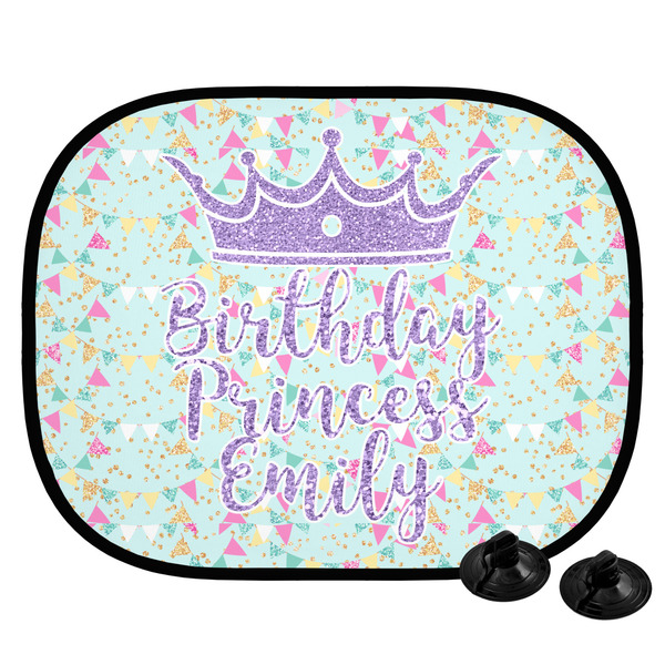 Custom Birthday Princess Car Side Window Sun Shade (Personalized)